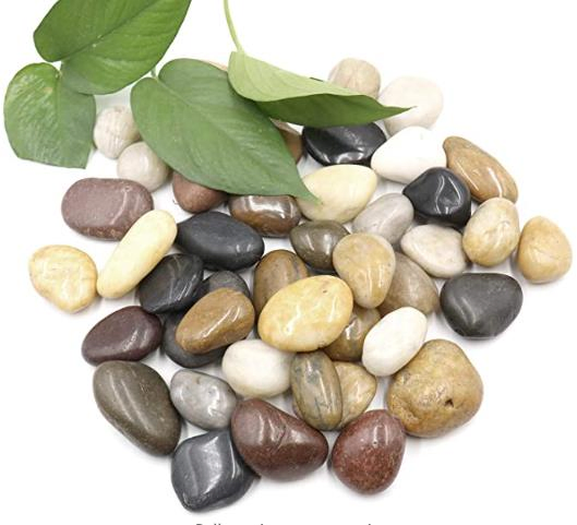 Natural Mixed Color Pebbles, Plant Rocks, Aquarium Gravel, Fish Tank Rocks, Garden Rocks, Vase Fillers, Outdoor Decorative Stones and Large River Rocks