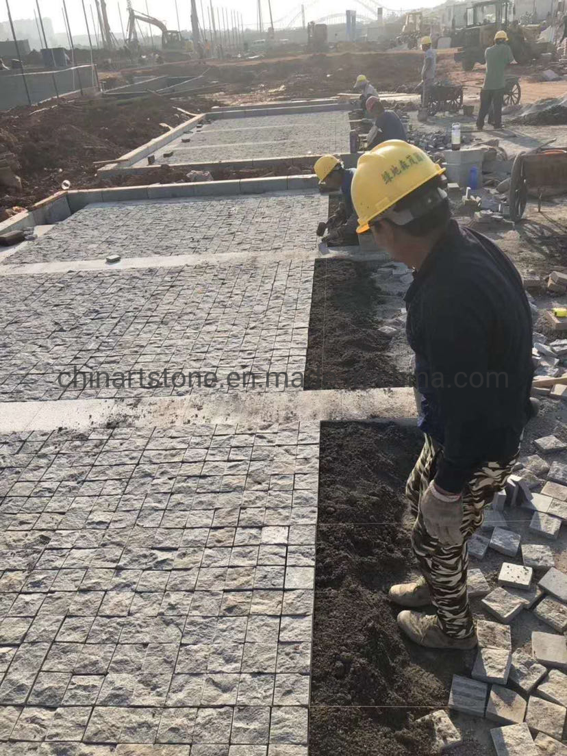 Nature Granite Rustic Golden White Granite Cobblestone