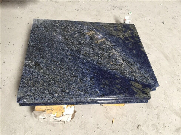 Natural Stone black/white/grey &nbsp;polished/honed/flamed/Brushed/Sawn Azul Bahia Granite Countertops for interiors/ exterior/outdoor floor/wall
