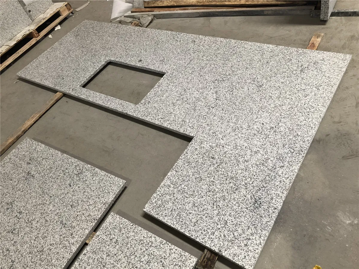 Factory Price G655 White Granite Countertops for Kitchen/Bathroom Top