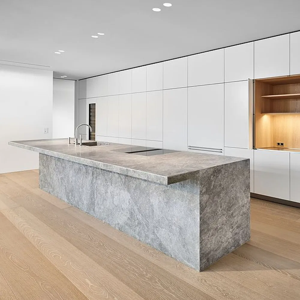 Modern Design Artificial Quartz Stone Low Silica Polished Marble Look for Kitchen Countertops Vanity Tops Home Hotels Villas outdoor Countertop