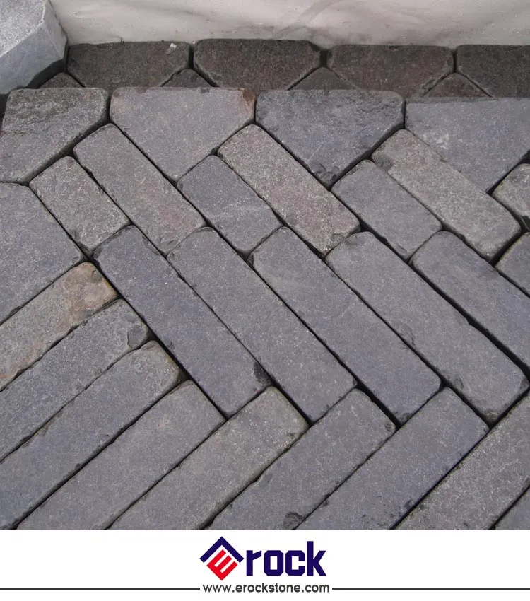 Black Basalt Cobblestone 1