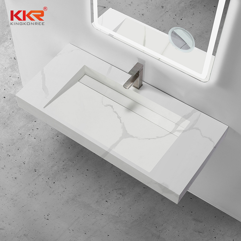 Grey Solid Surface Grey Countertops Bathroom Solid Surface Vanity Top