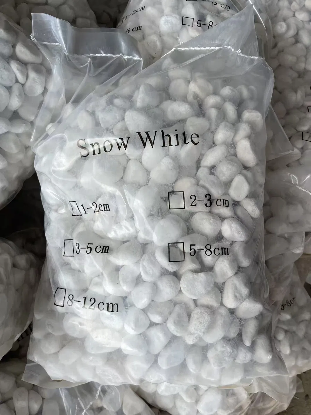 Mixed Colorful Natural Polished Pebble Garden Pebbles Stone