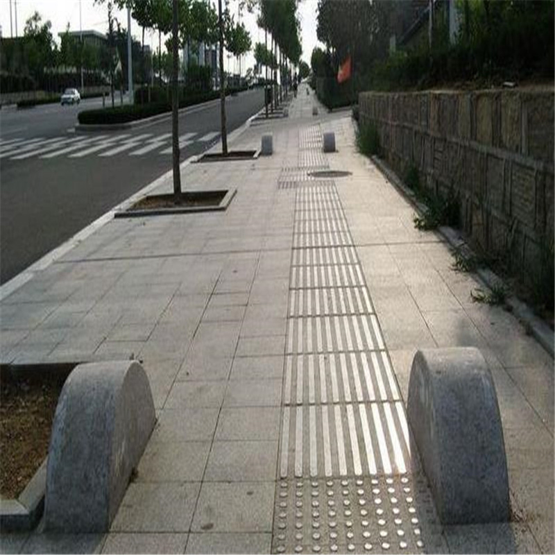 Granite Flame Anti-Slip Sidewalk Tactile Paving Stone for Walkway