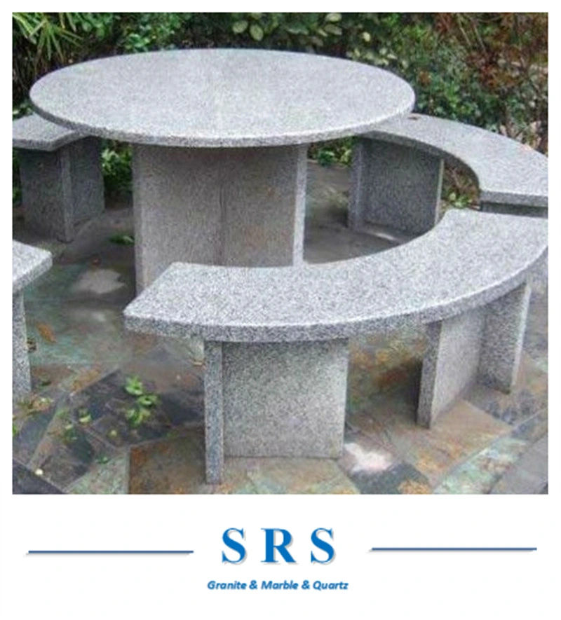Granite Carving Stone Bench/Chair/Desk for Yard/Garden/Landscaping/Park