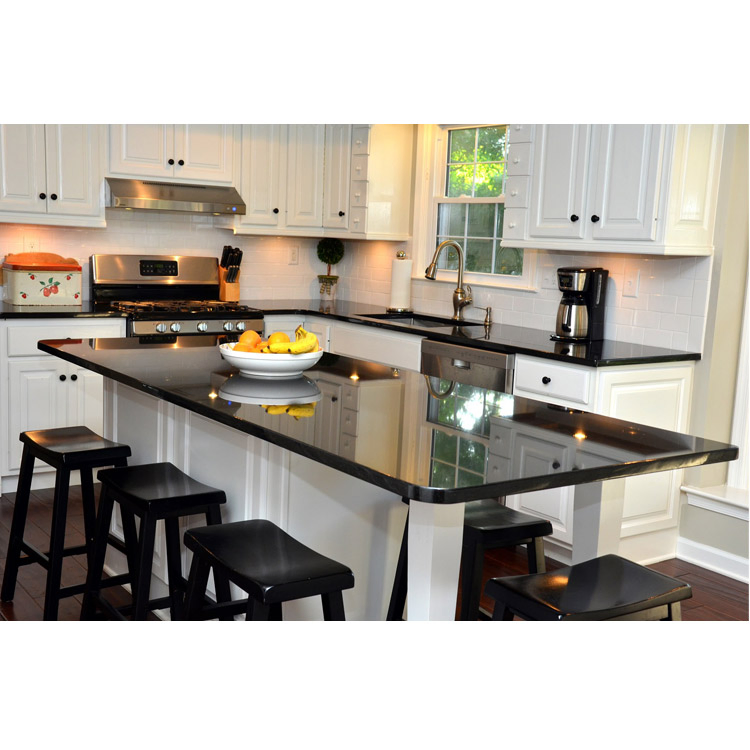 Prefab Kitchen Granite Countertop Black Stone Slab Countertop Custom Granite Countertops Kitchen