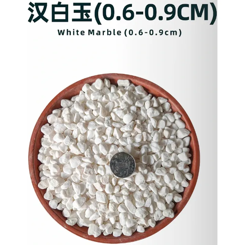 White Marble Pebbles