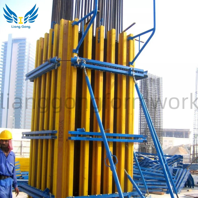 Lianggong H20 Timber Beam Formwork for Durable and Efficient Column Construction