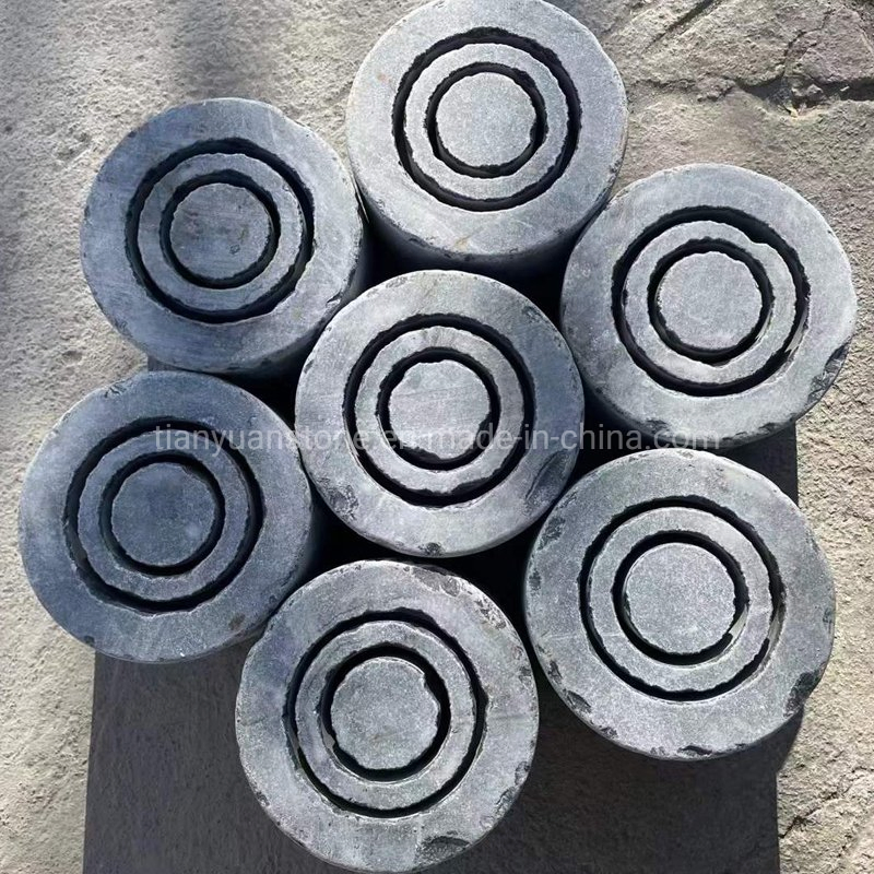 Dark Grey Limestone Paver, Tumbled Blue Stone Cobblestone