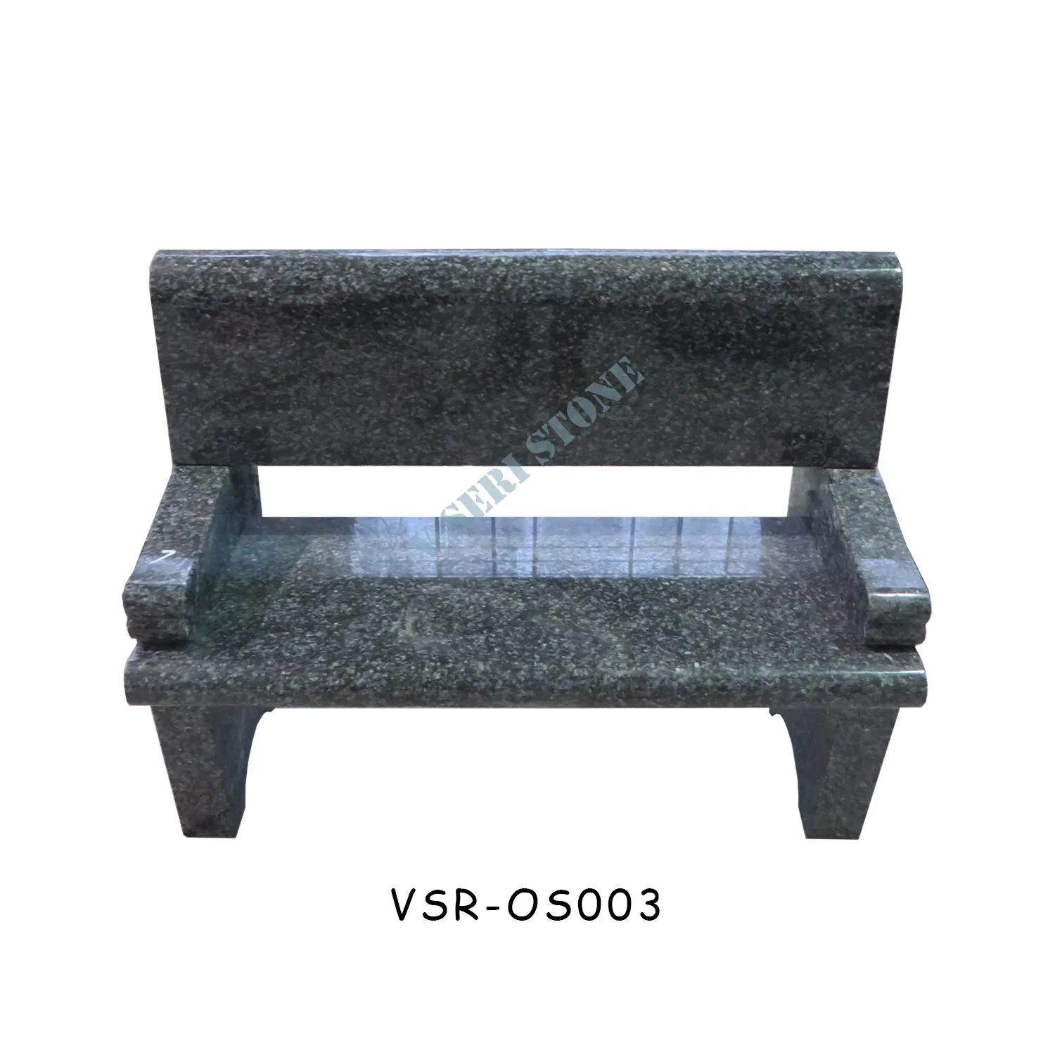 Modern Outdoor Garden Red Granite Stone Chairs Benches Memorial Bench