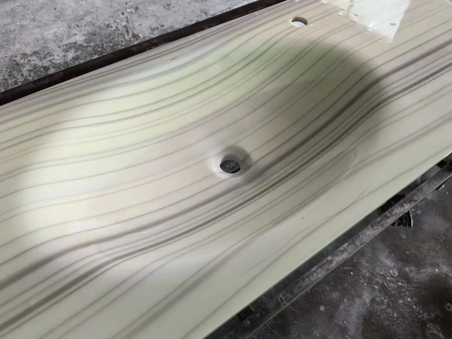 OEM Supplier Bathroom Vanity Under Bathroom Sink Storage Bath Vanity with Top Cultured Marble Vanity Tops 24 in Vanity with Sink