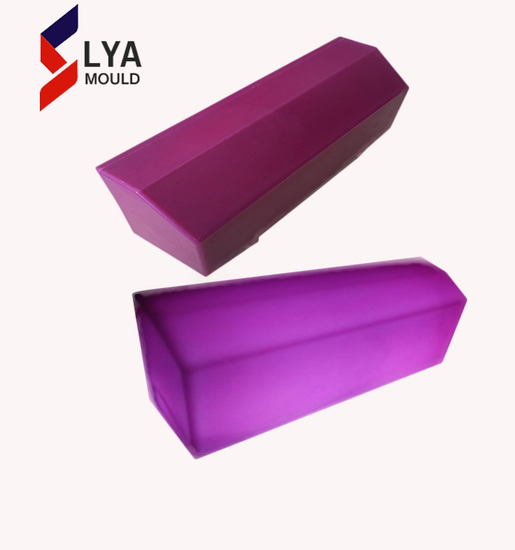 Plastic Colorful Stepping Stone Sidewalk LED Light Curbs