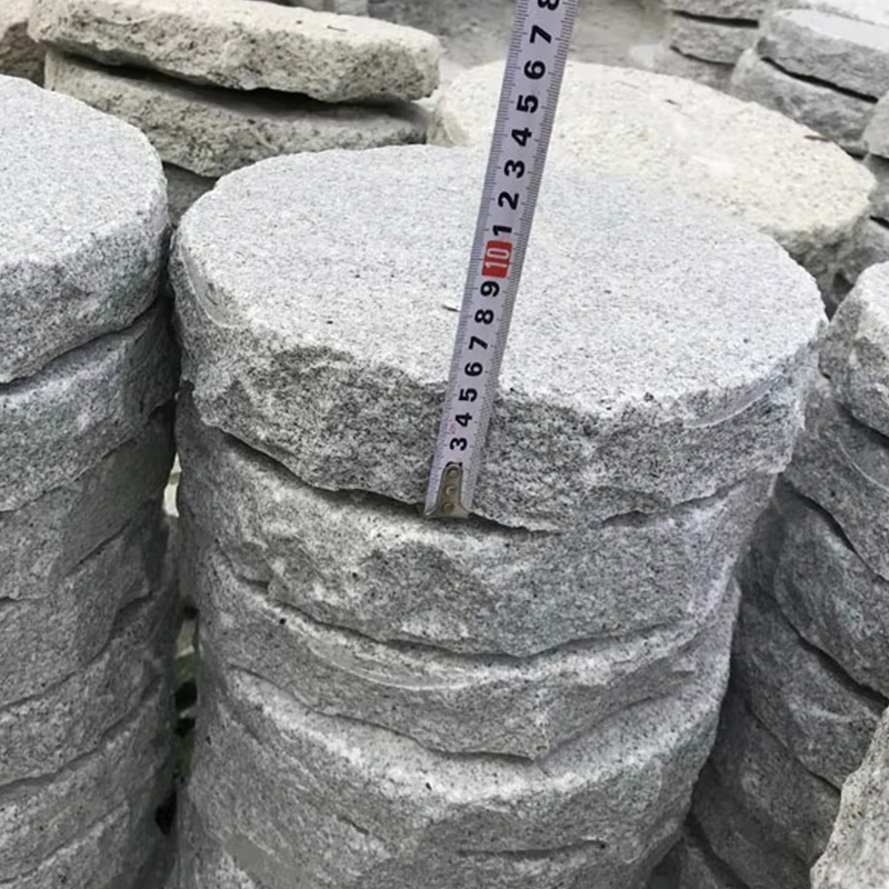 Natural Stone Grey G603/G654/G623/G682 Granite Round Stepping Stones for Garden