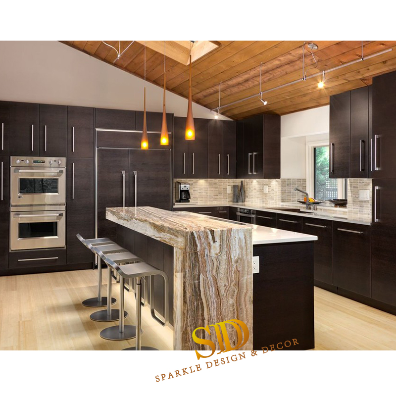 Custom Made Natural Onyx Stone Countertop for Kitchen