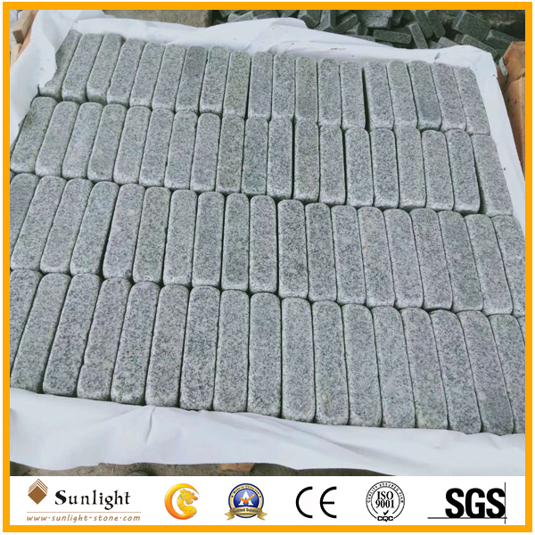 Natural Yellow/Grey/Red/Black/Pink/Granite/Marble/Limestone/Basalt Flamed/Honed/Tumbled Finish Cobblestone/Paving Stone for Garden Stepping/Landscape