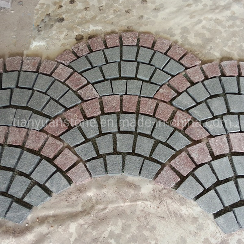 Interlock Mesh Cobblestone Mats for Garden Patio Driverway