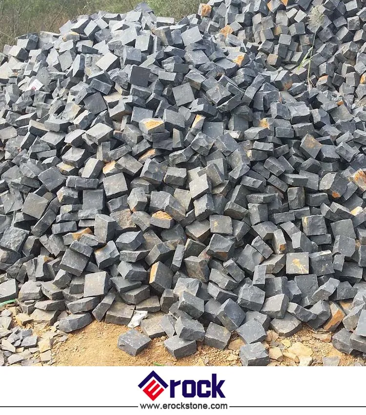 Black Basalt Cobblestone 1