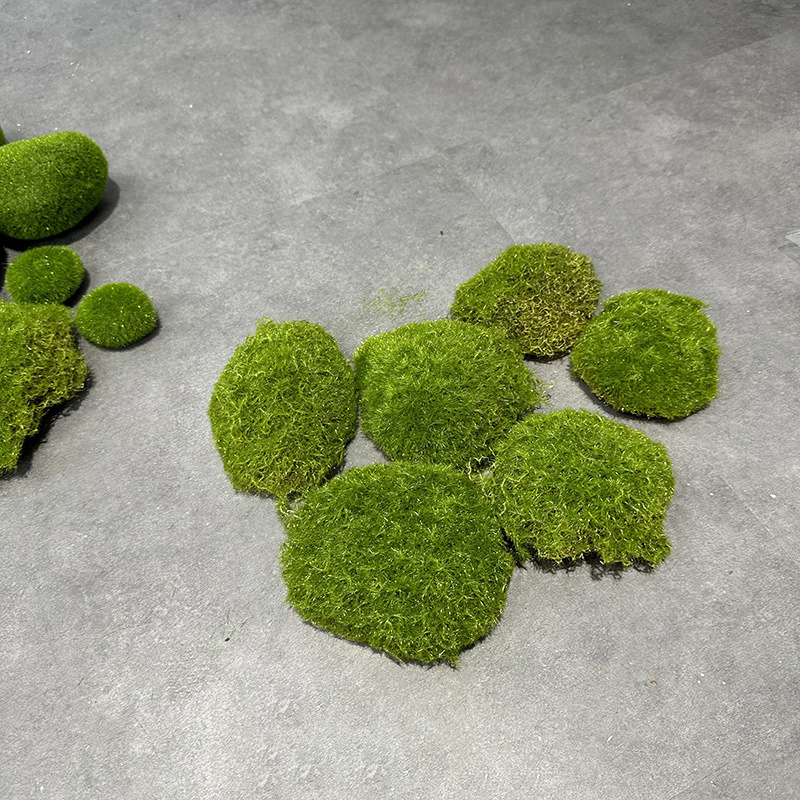 Diverse Artificial Moss Rocks for Floral Arrangements Gardens Hotel Mall Window Crafting Deco