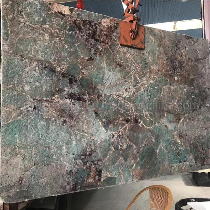 Amazon Green Marble Kitchen Countertops