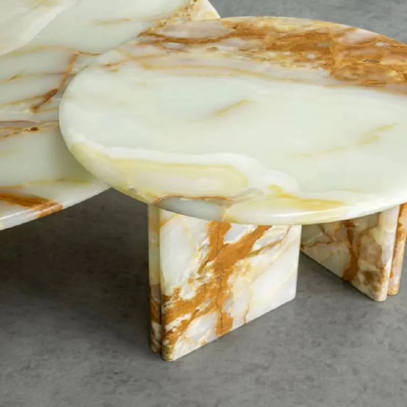 Travertine Table View 6