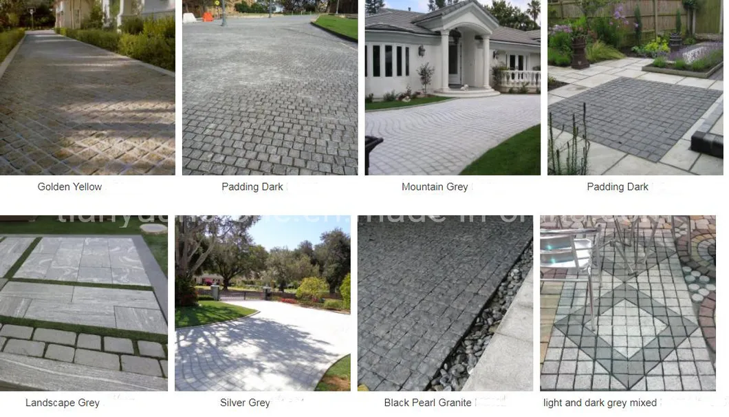 G682 Granite Cobble Stone 2