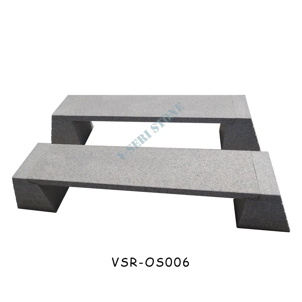 Garden Stone Bench View 5