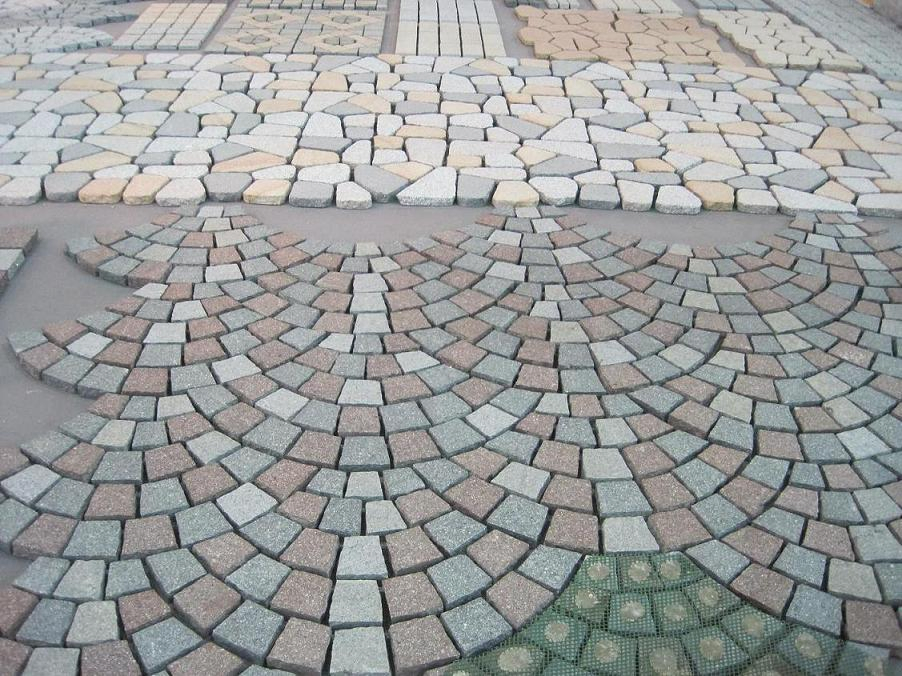 Natural Granite Kerbstone / Basalt / Cobble / Granite Paving Stone for Garden Paver