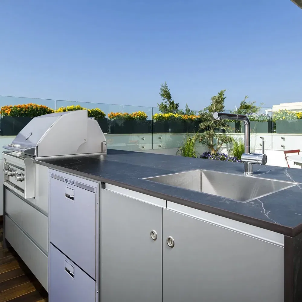 Modern Design Artificial Quartz Stone Low Silica Polished Marble Look for Kitchen Countertops Vanity Tops Home Hotels Villas outdoor Countertop