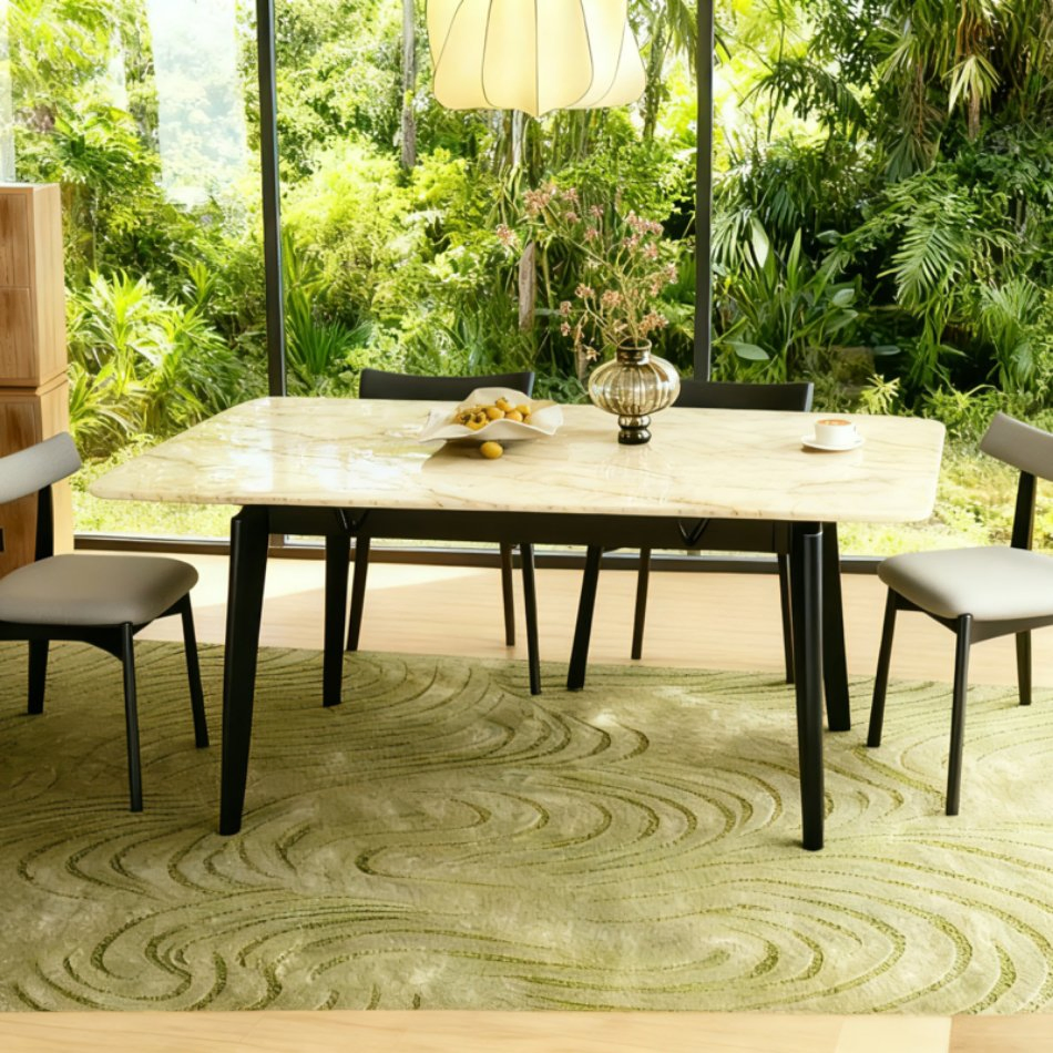Wholesale Price Sts Tech Stone Custom Pattern Rich Tough Light Eco Dining Table