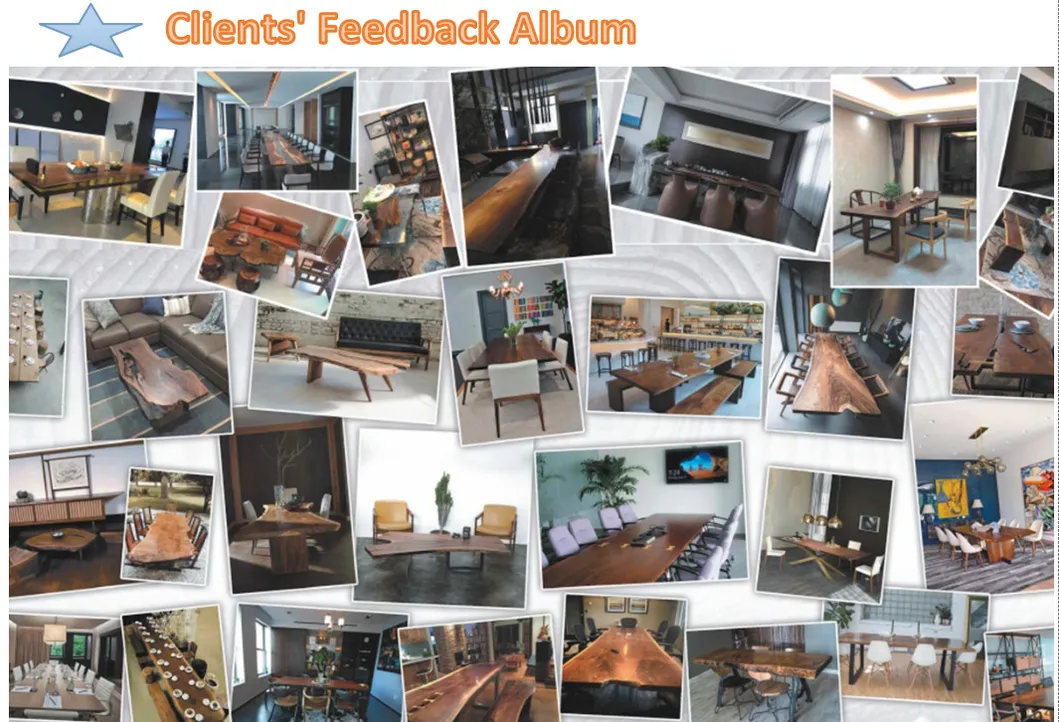 Natural Wood Slab Surface