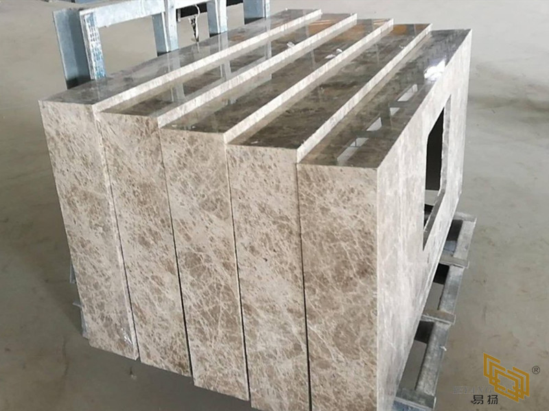 Grey Marble for Kitchen/Bathroom Cabinet/Table Surface Countertop/Vanity Factory