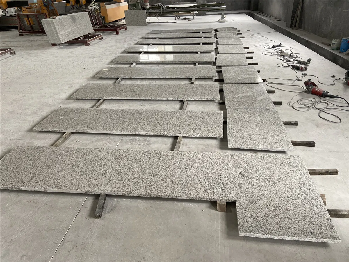 Factory Price G655 White Granite Countertops for Kitchen/Bathroom Top