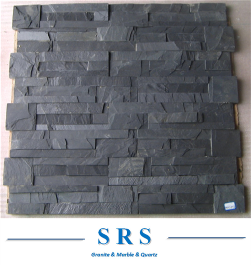 Chinese Natual Rough Culture Stone Slate Panels for Retaining Walls