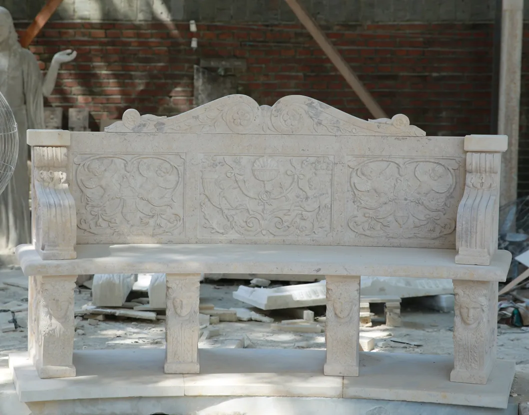 Custom Marble Bench