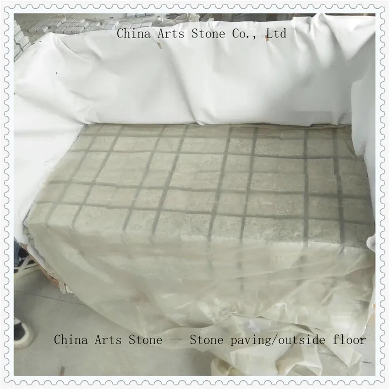 Nature Granite Rustic Golden White Granite Cobblestone