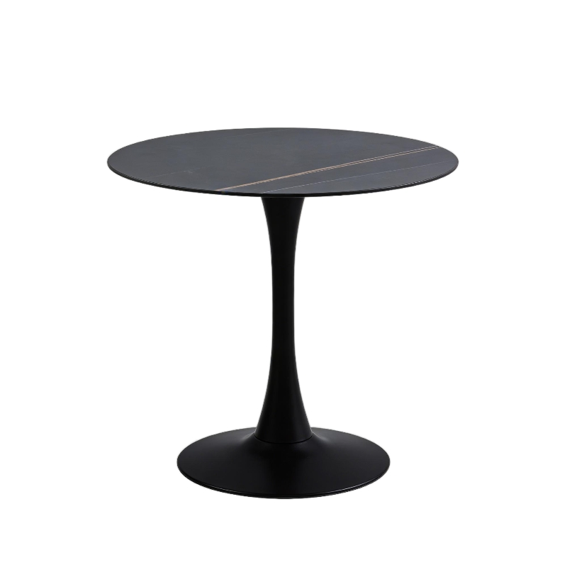 Wholesale Sintered Stone Durable Base Colorful Dining Restaurant Table for Home Coffee Shop Hotel Office