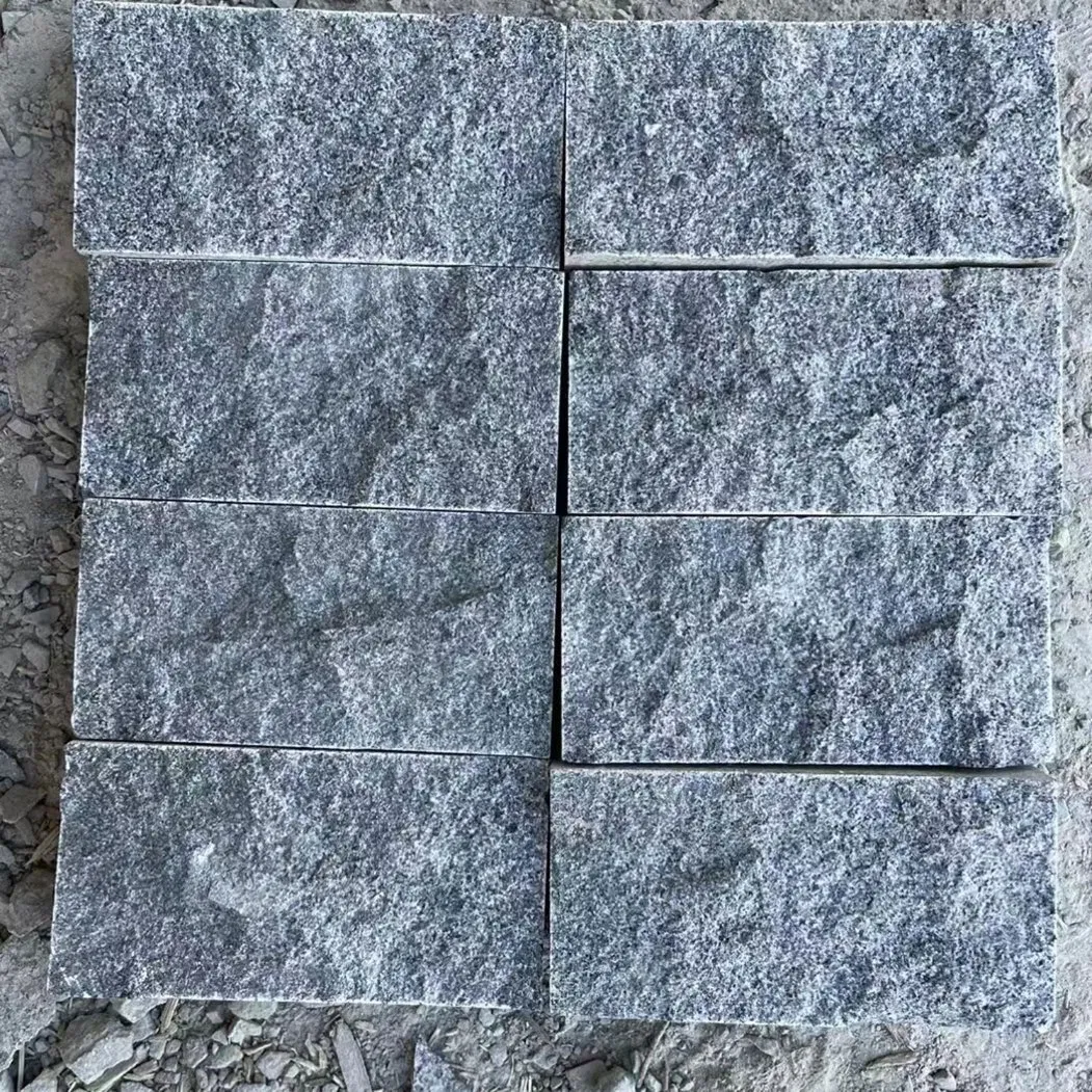 Tumbled Surface Padang Dark G654 Granite Cheap Cobblestones for Sale