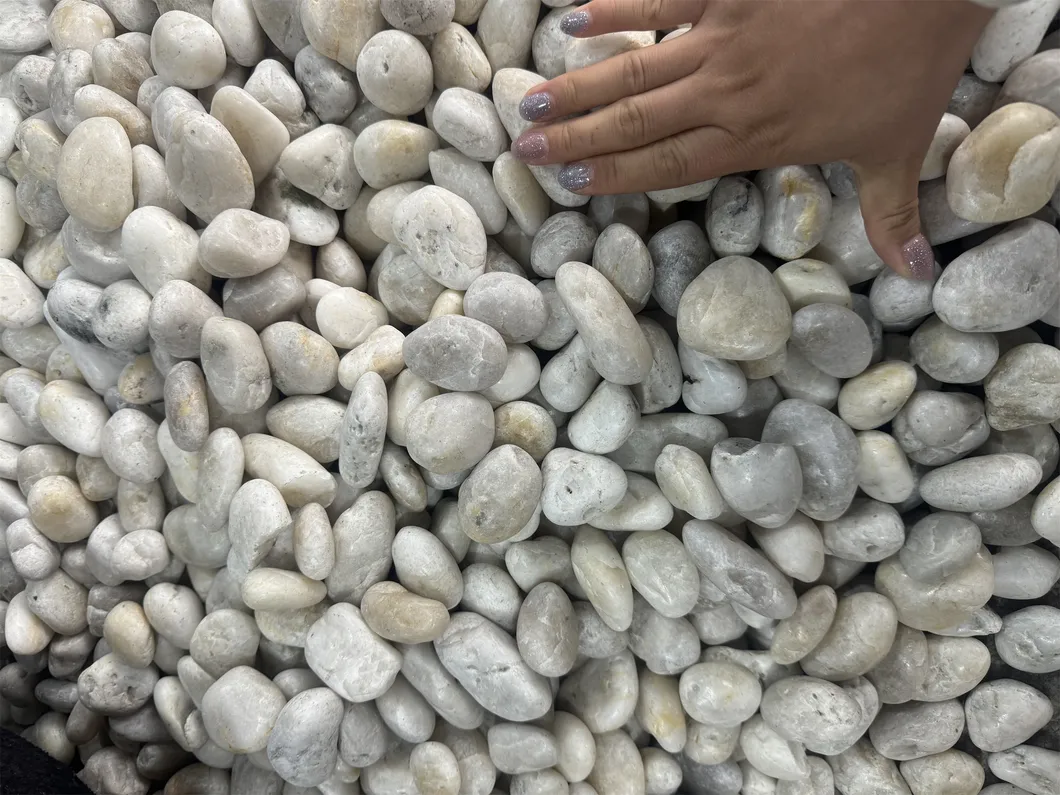 Mixed Colorful Natural Polished Pebble Garden Pebbles Stone