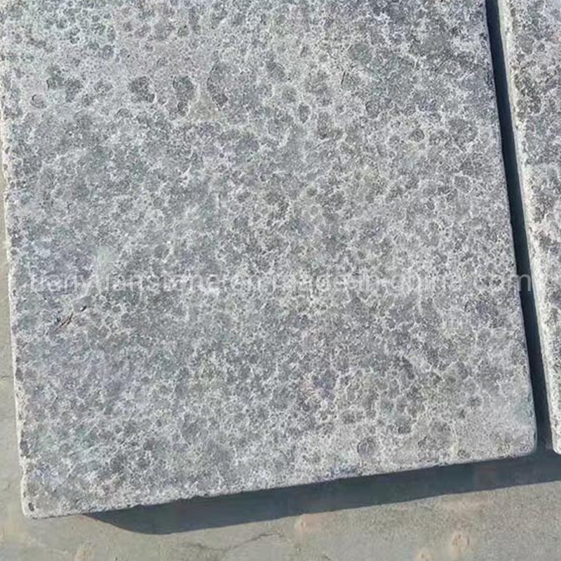 Flamed Black Basalt Driveway Cobblestone