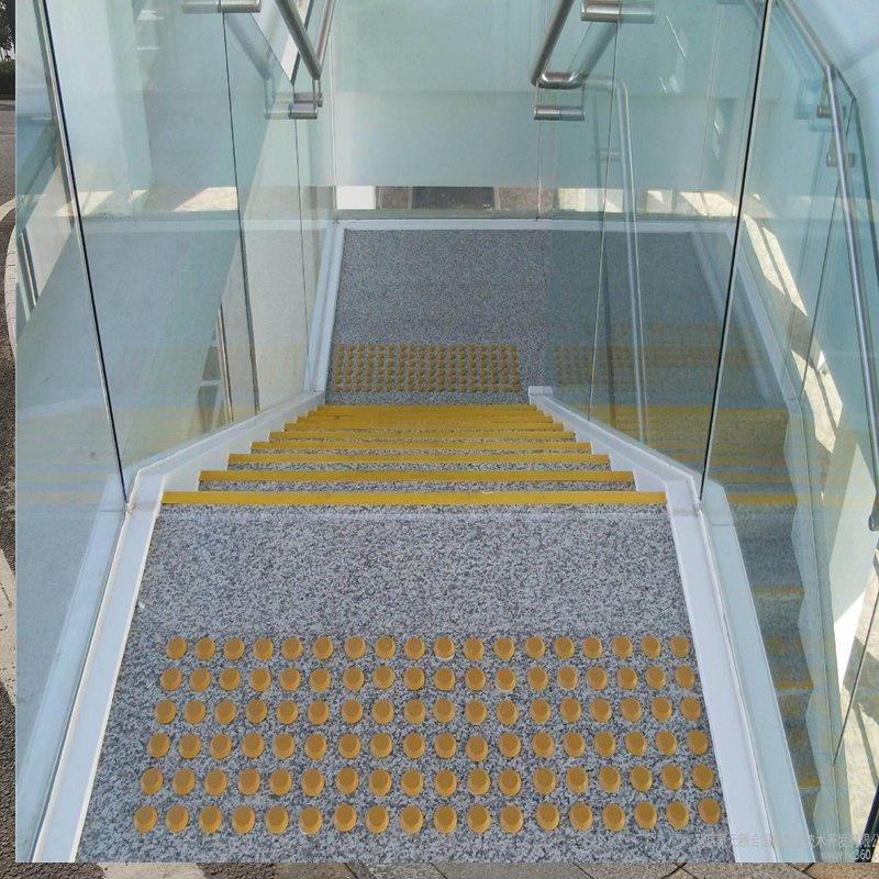 Granite Flame Anti-Slip Sidewalk Tactile Paving Stone for Walkway