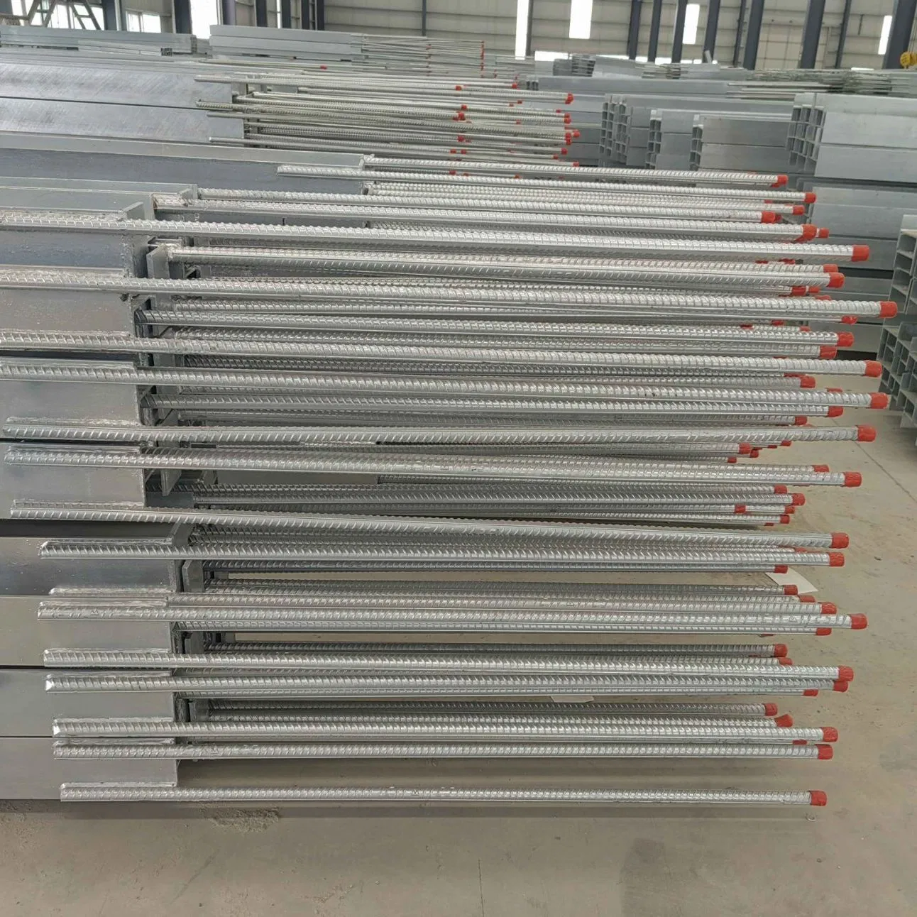 Q355/Q235 Hot DIP Galvanized Welding Retaining Wall Column Welding Rebar 100UC/ 150UC/200UC/Post