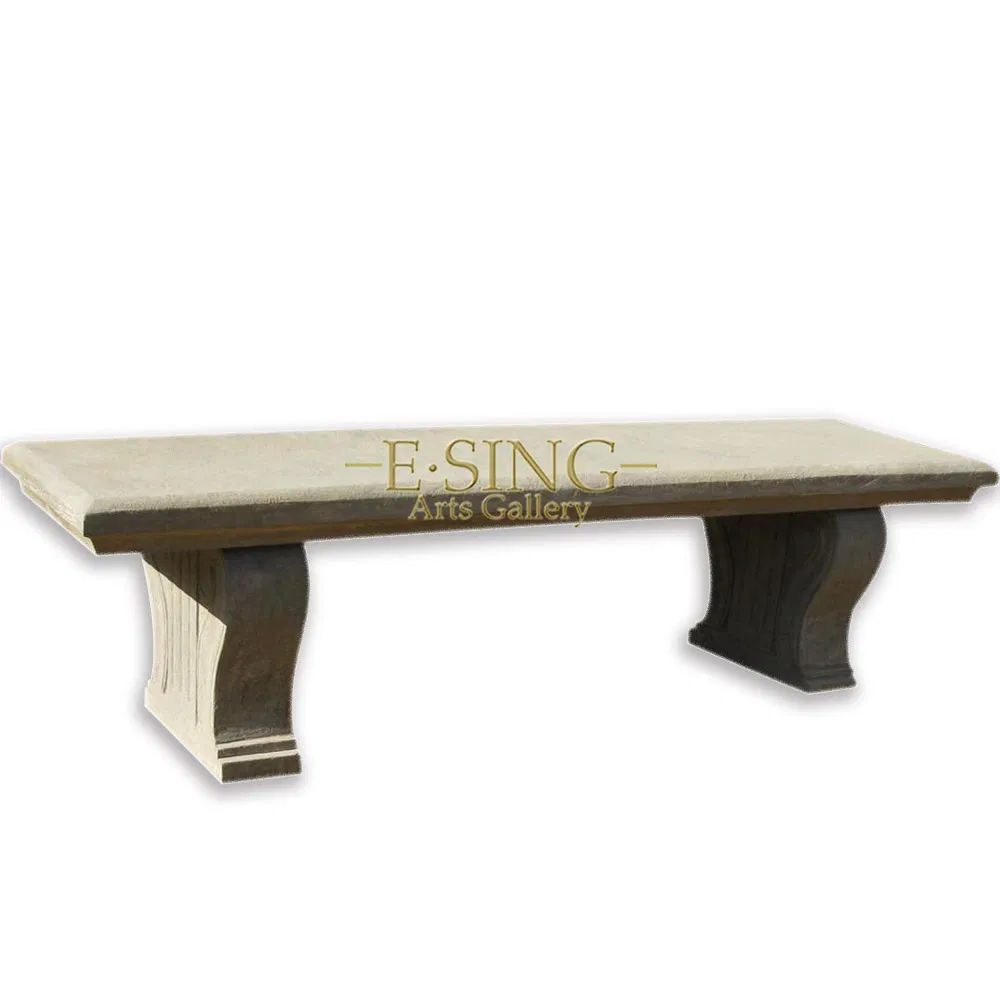 Antique Stone Bench View 1