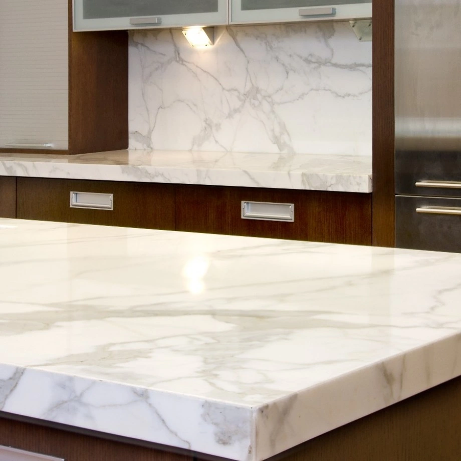 Imported Calacatta Gold Kitchen Countertops