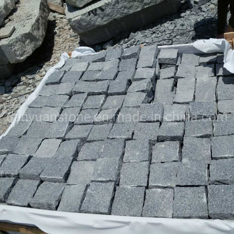 Granite G603, G687, G654, G562, Zhangpu Black Granite Cobblestones for Landscape