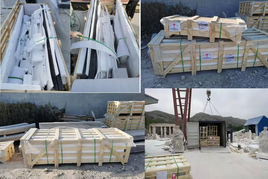 Stone Sculpture Packaging