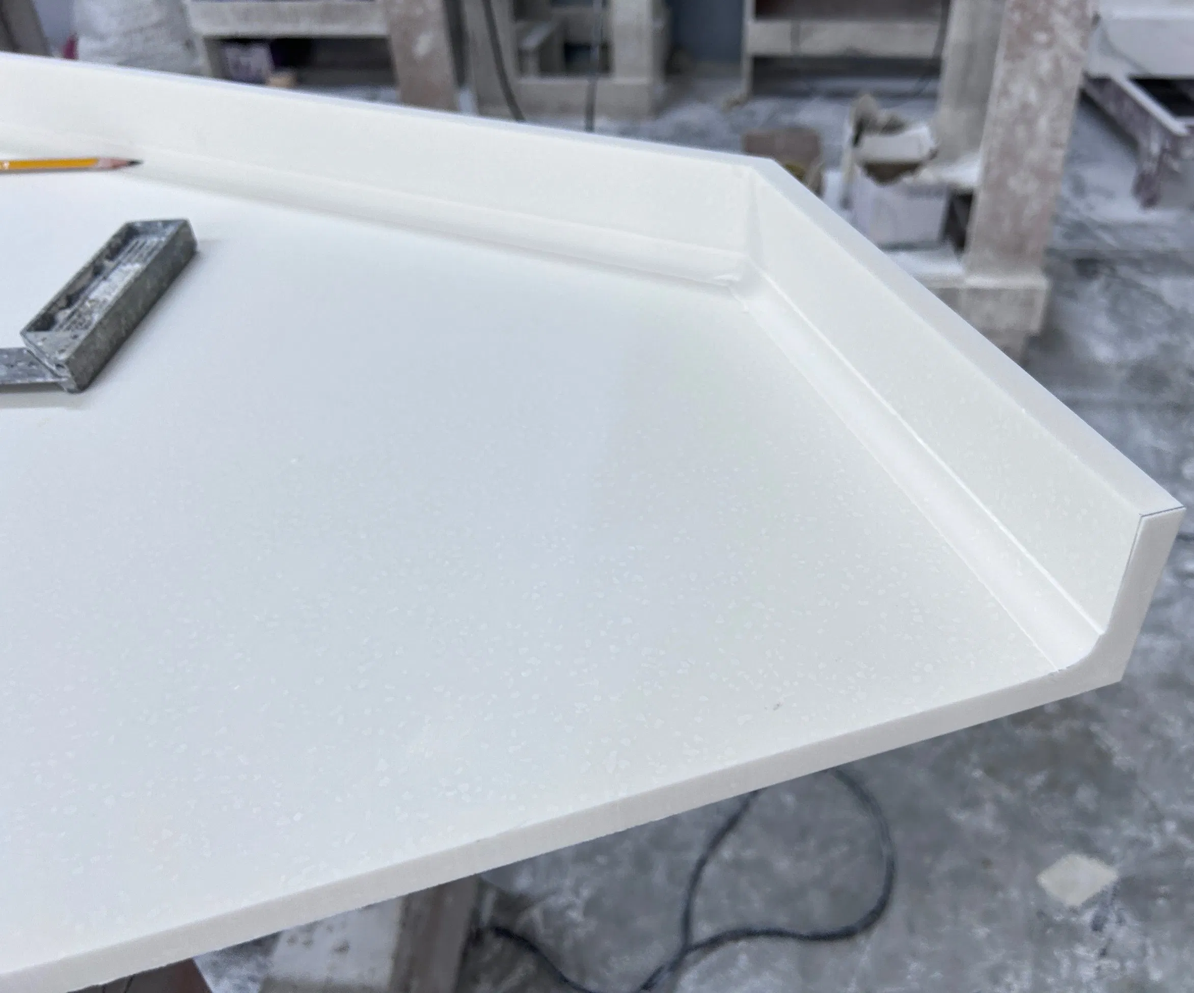 OEM Factory Modern Marble Outdoor Kitchen Barbecue Island Worktop Popular Design Cabinet Courtyard Granite Stone Washbasin Countertop