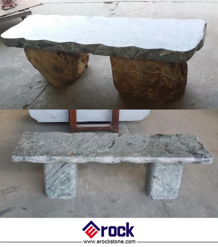 Granite Garden Bench