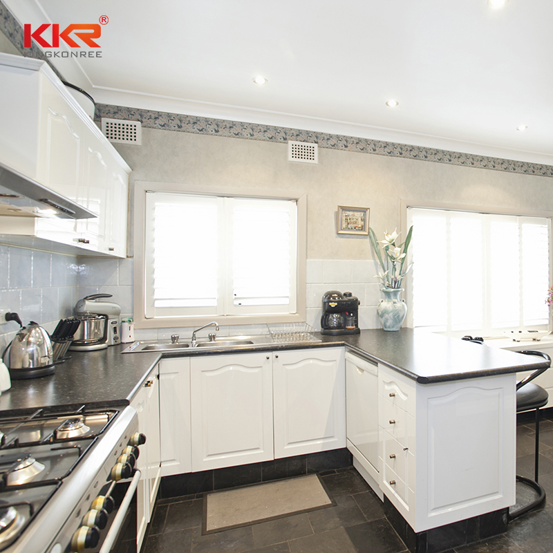 Precut Kitchen Bench Top Solid Surface Stone Countertop