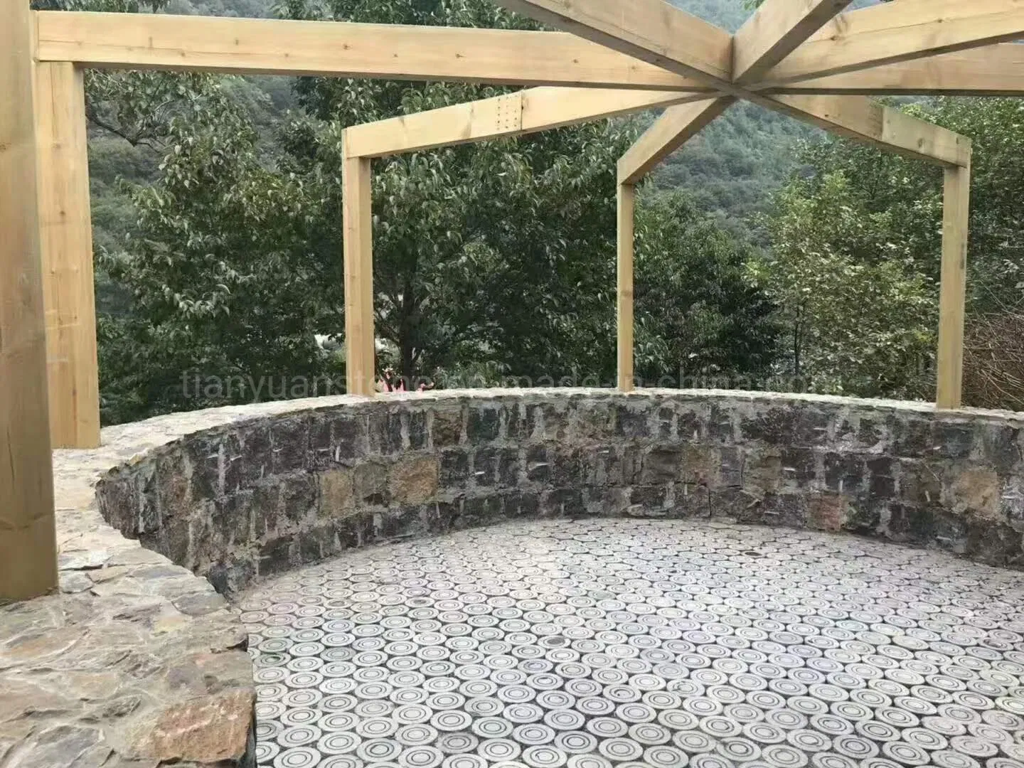 Bluestone Black Basalt Pavers Driveway Paving Stones Cobblestones